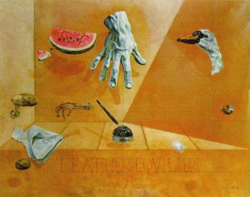 Salvador Dali : Feather Equilibrium